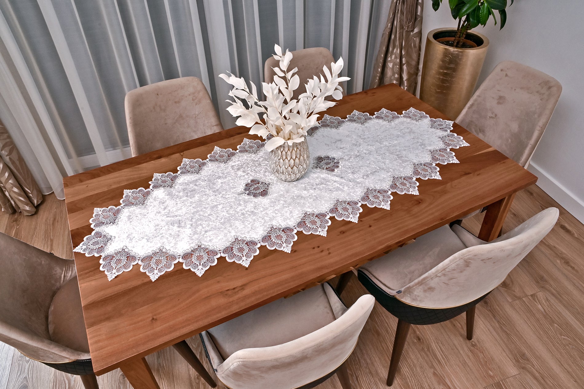 Téglalap asztalra terítő