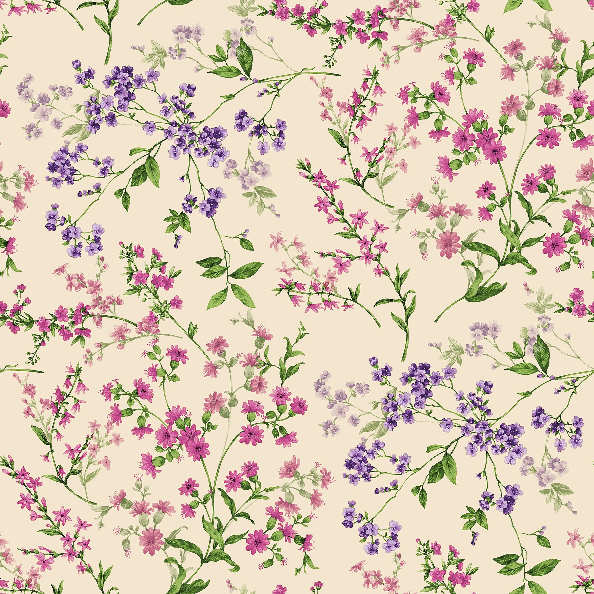 Színes virág mintás viaszos vászon impregnált asztalterítő