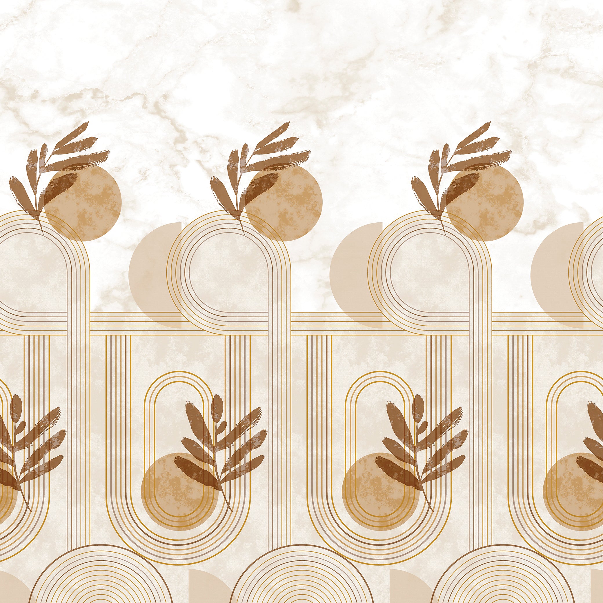 Bohém mintás viaszos vászon impregnált asztalterítő